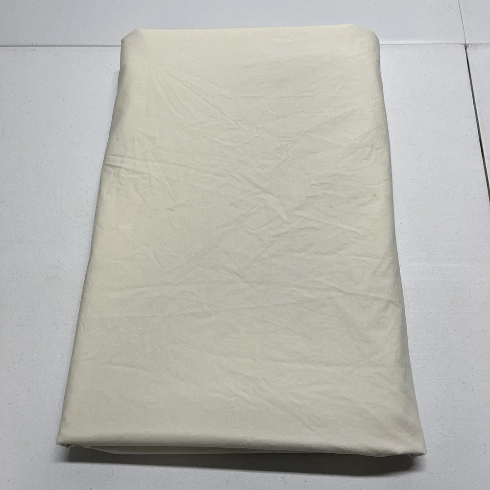 Brooklinen Duvet Cover Ivory White Queen 100% Cotton Percal Classic Comfort